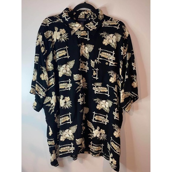 KnightsBridge Hawaiian Mens‎ Shirt - Picture 2 of 5